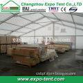 Big temporary outdoor warehouse marquee